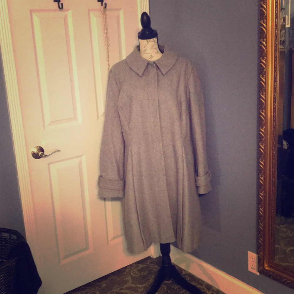 Grey Wool Coat